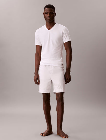 Cotton Stretch Blend 3-Pack Slim Fit V-Neck T-Shirt - Calvin Klein Underwear