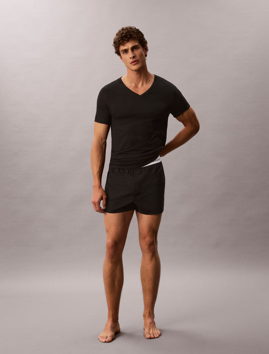 Cotton Classics 5-Pack Classic Fit V-Neck T-Shirt - Calvin Klein Underwear