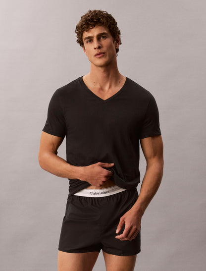 Cotton Classics 5-Pack Classic Fit V-Neck T-Shirt - Calvin Klein Underwear