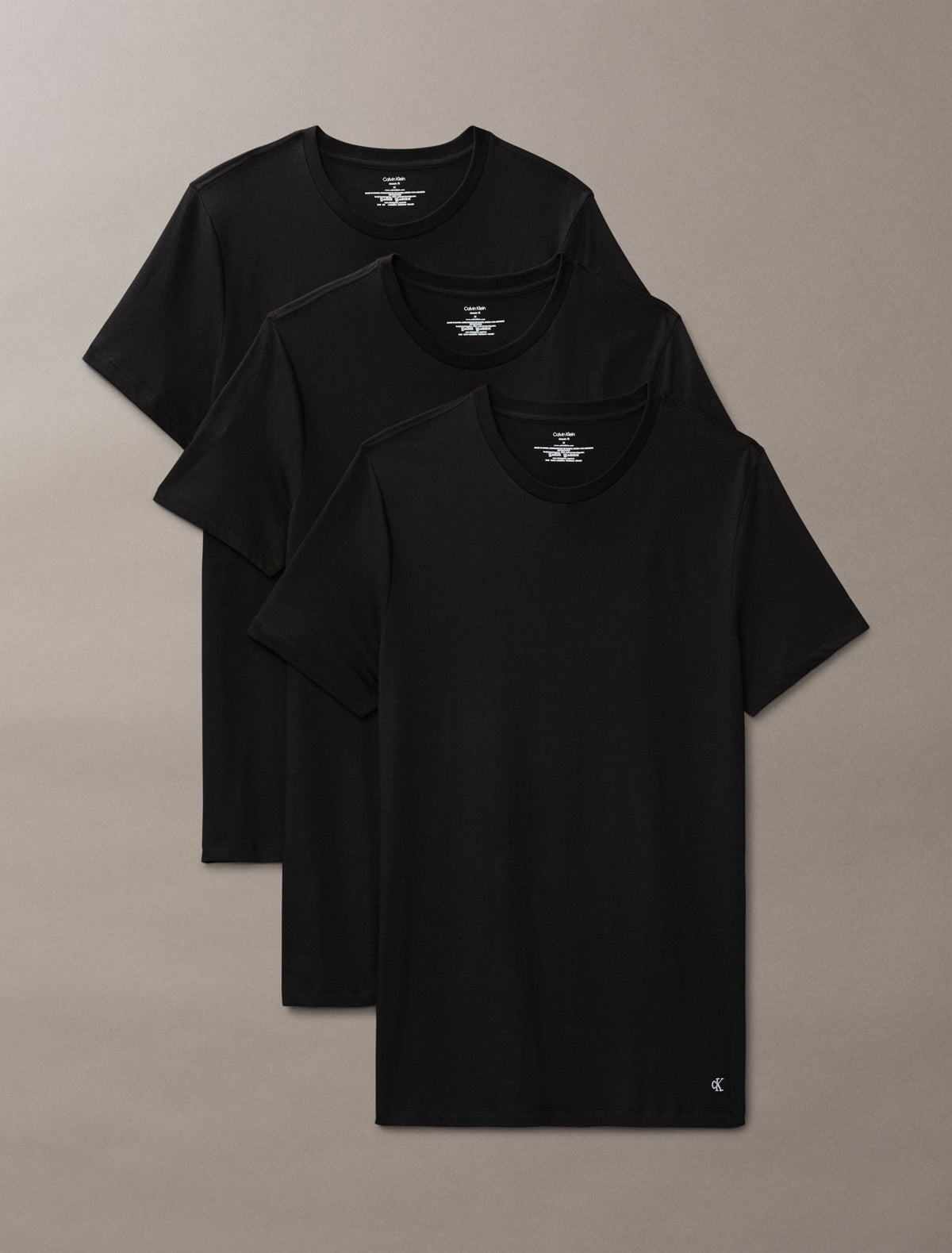 Cotton Classics 3-Pack Crewneck T-Shirt - Calvin Klein Underwear
