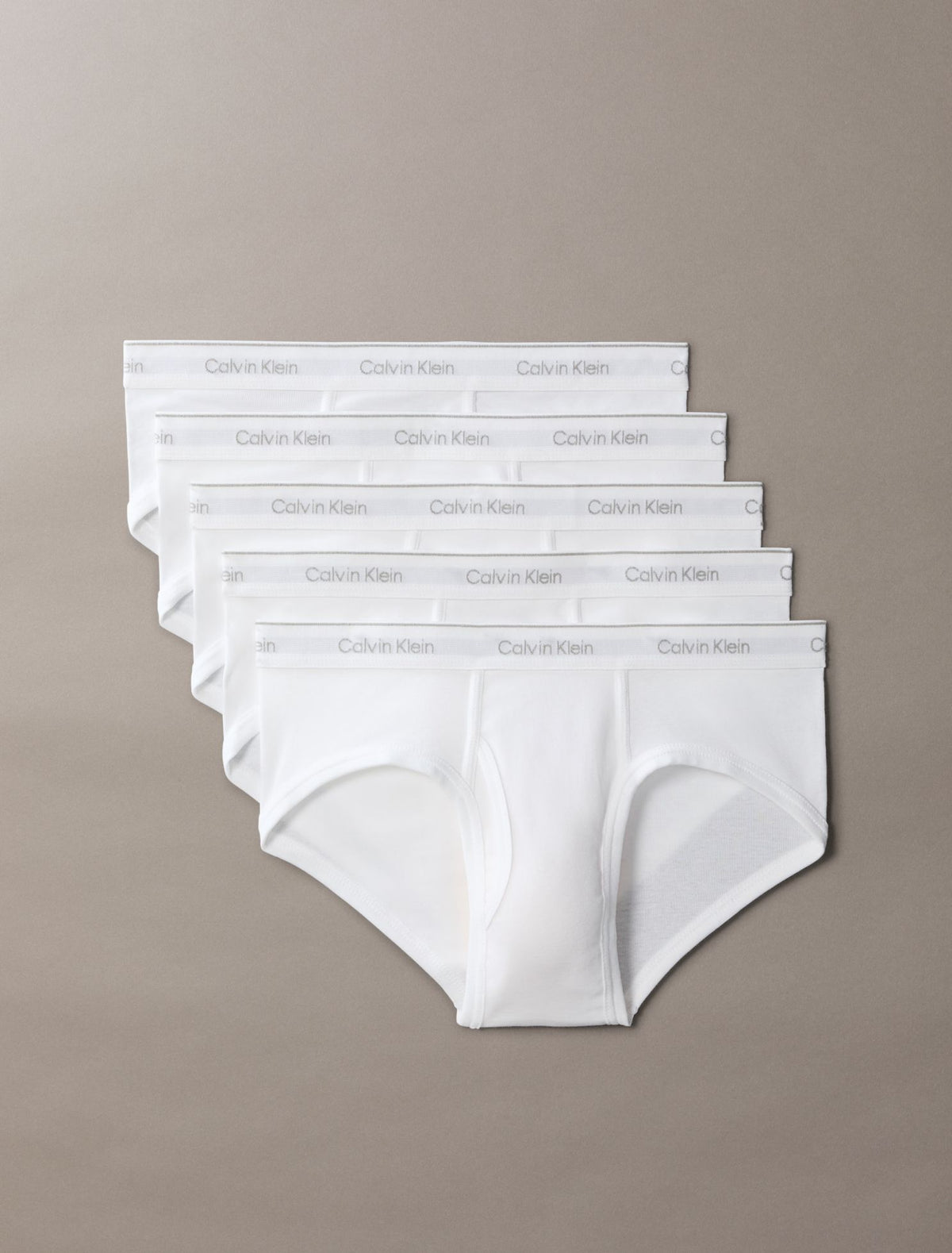Cotton Classics 5-Pack Hip Brief - Calvin Klein Underwear