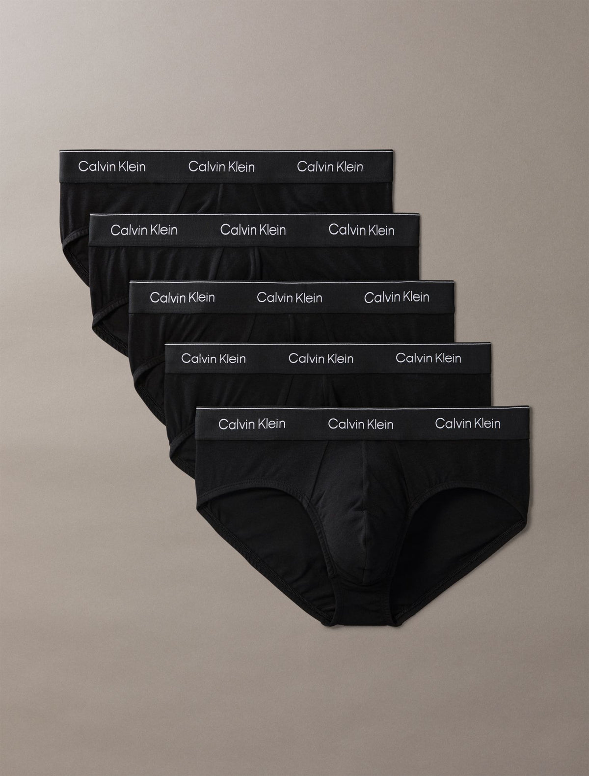 Icon Cotton Stretch 5-Pack Hip Brief - Calvin Klein Underwear