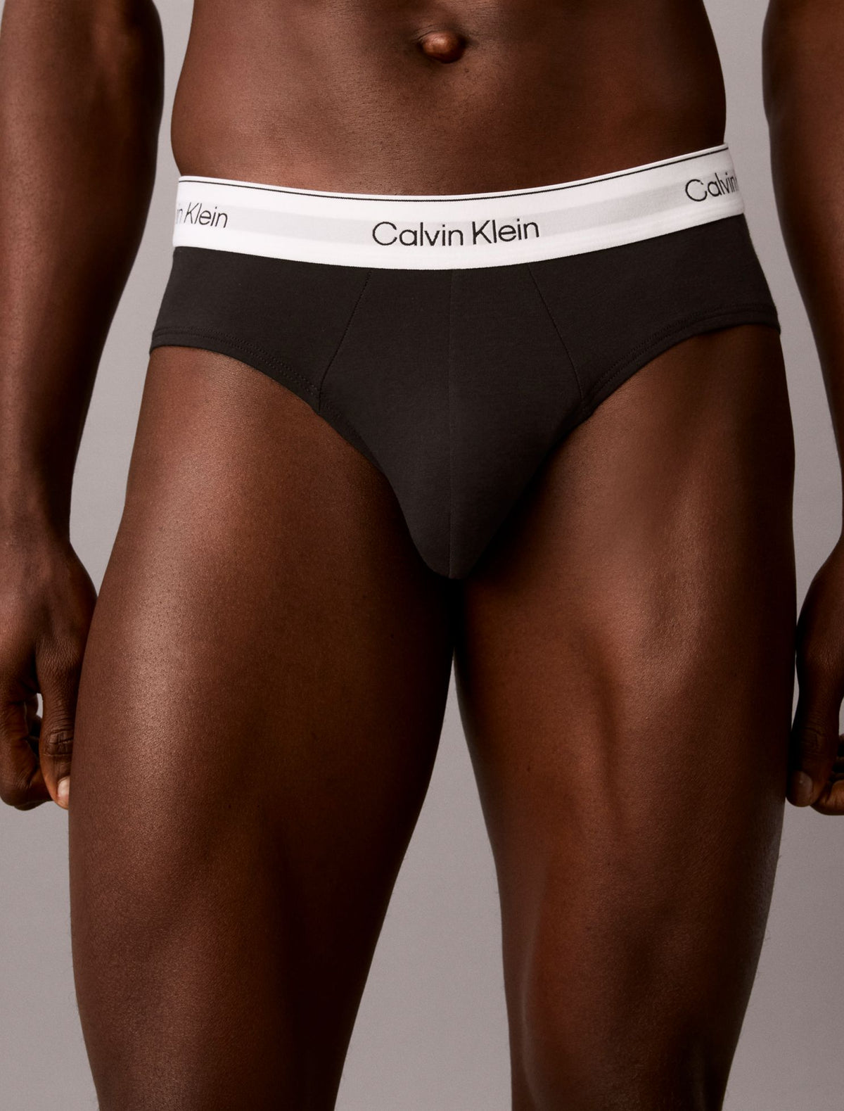 Icon Cotton Stretch 3-Pack Hip Brief - Calvin Klein Underwear