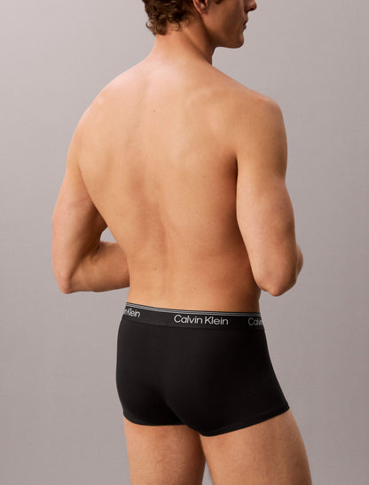 Microfiber Stretch 3-Pack Low Rise Trunk - Calvin Klein Underwear
