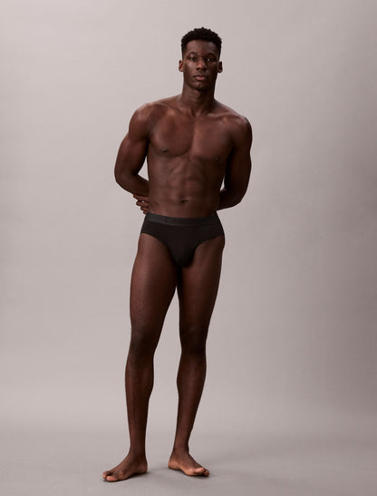 CK Black 3-Pack Hip Brief - Calvin Klein Underwear