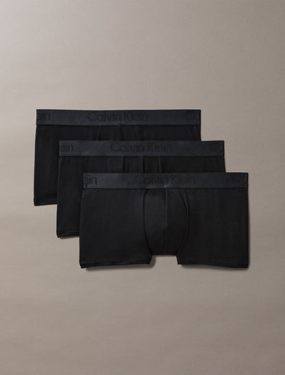 CK Black 3-Pack Low Rise Trunk - Calvin Klein Underwear