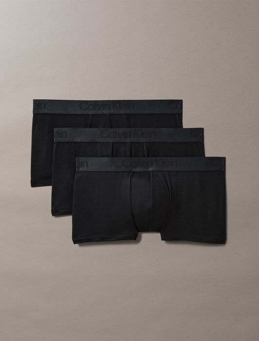CK Black 3-Pack Low Rise Trunk - Calvin Klein Underwear
