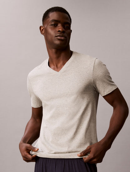 Cotton Classics 3-Pack Classic Fit V-Neck T-Shirt - Calvin Klein Underwear