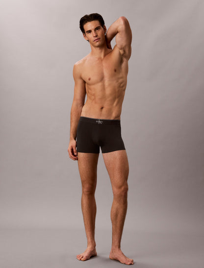 Graphic Monogram Cotton Stretch 3-Pack Trunk - Calvin Klein Underwear