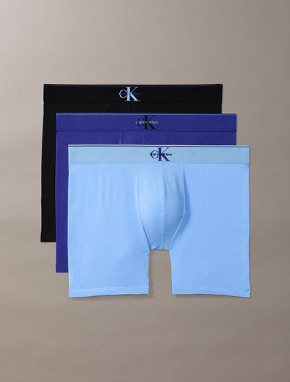 Graphic Monogram Cotton Stretch 3-Pack Boxer Brief - Calvin Klein Underwear