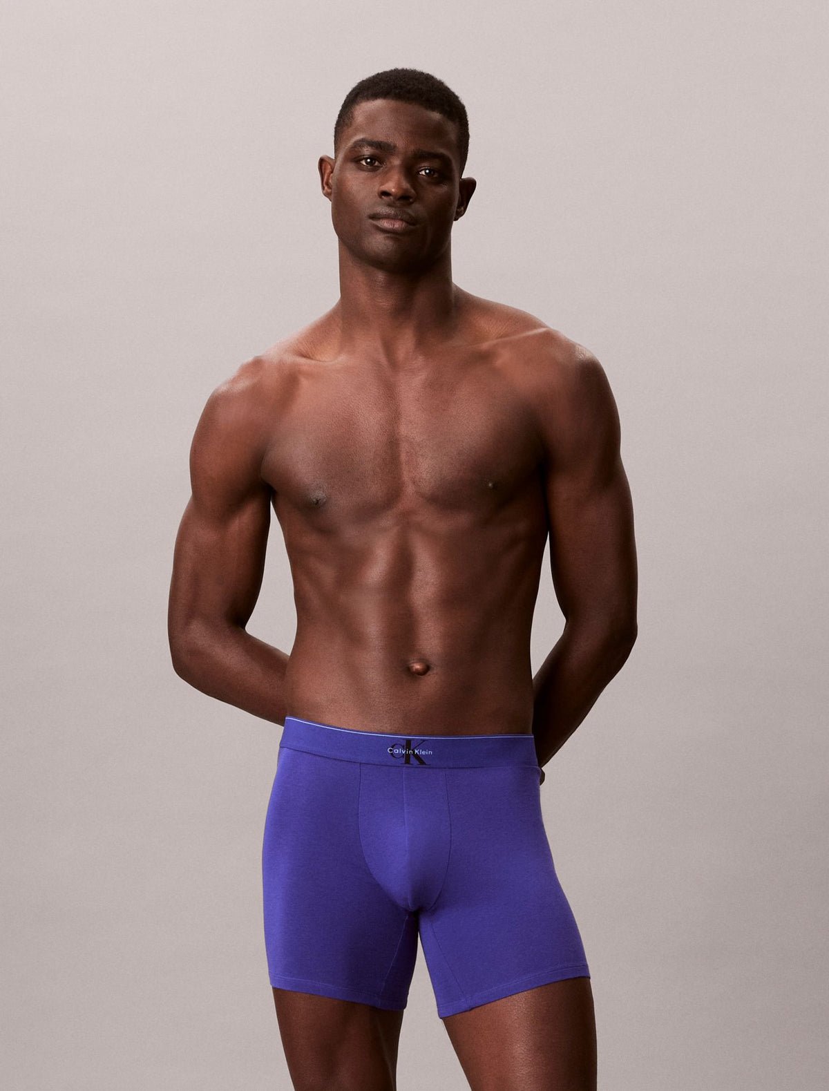 Graphic Monogram Cotton Stretch 3-Pack Boxer Brief - Calvin Klein Underwear
