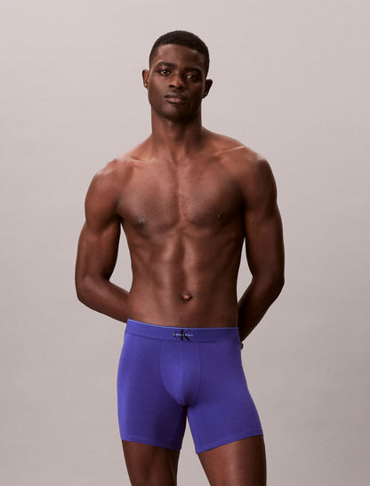 Graphic Monogram Cotton Stretch 3-Pack Boxer Brief - Calvin Klein Underwear