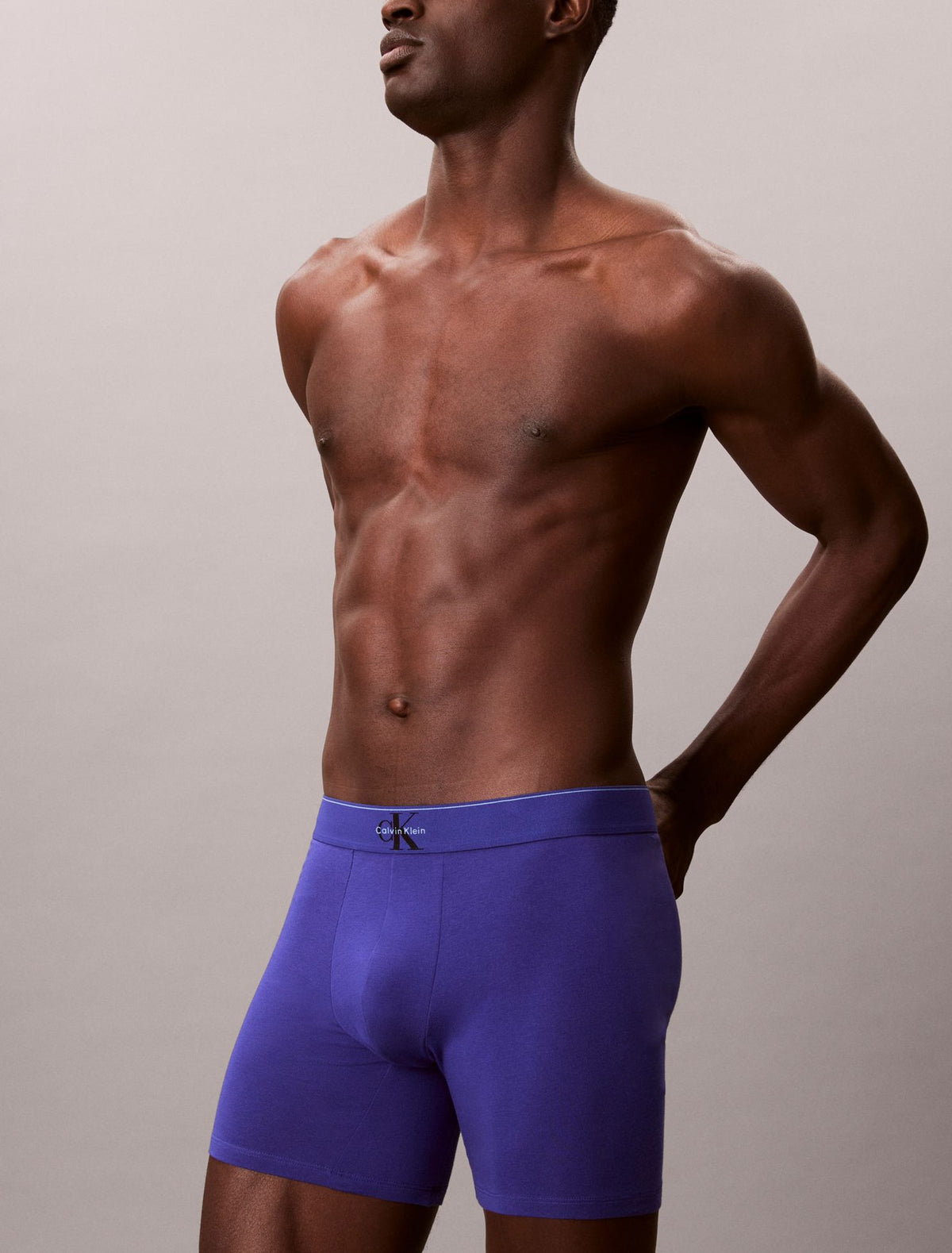Graphic Monogram Cotton Stretch 3-Pack Boxer Brief - Calvin Klein Underwear