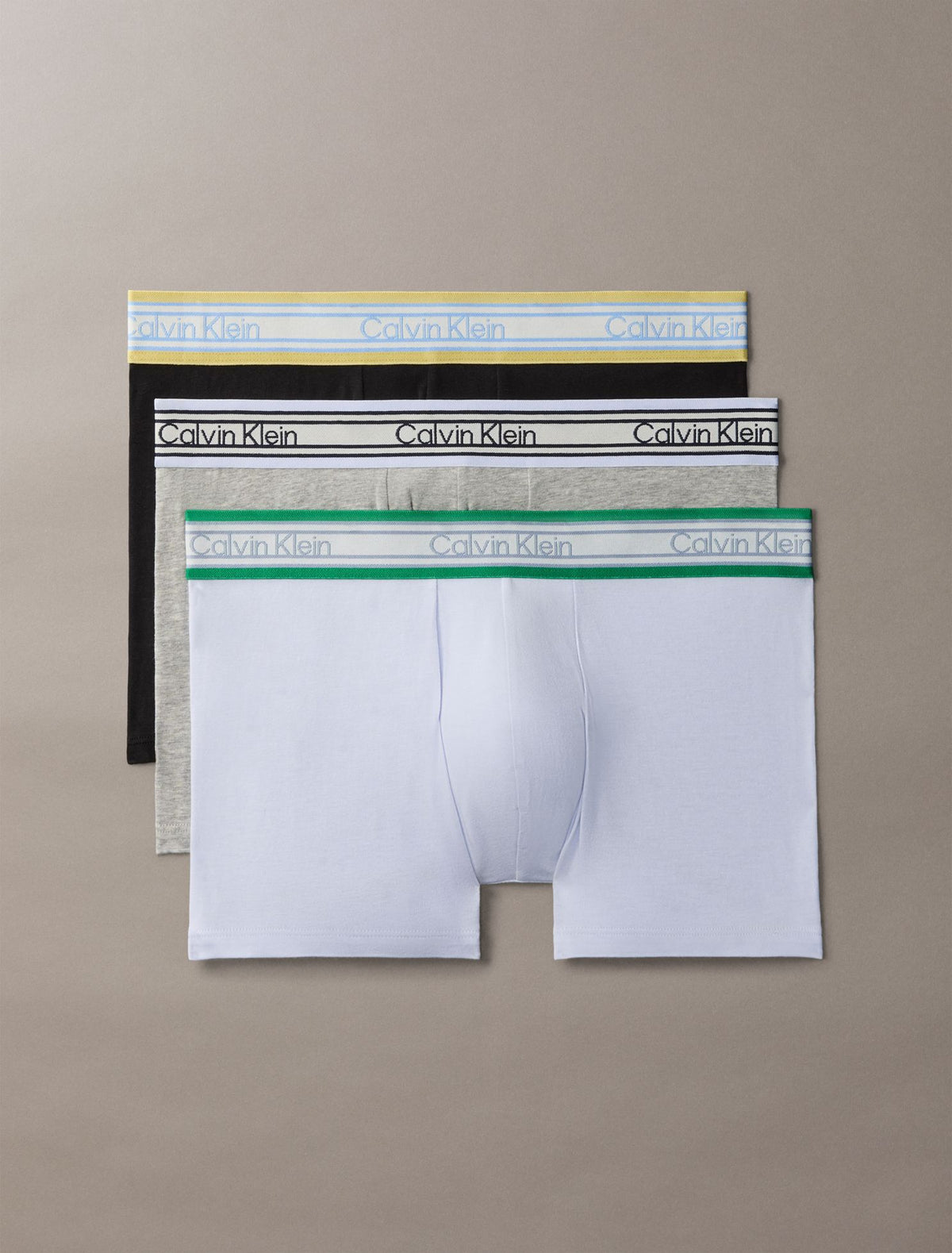 Icon Cotton Stretch Stripe 3-Pack Trunk - Calvin Klein Underwear