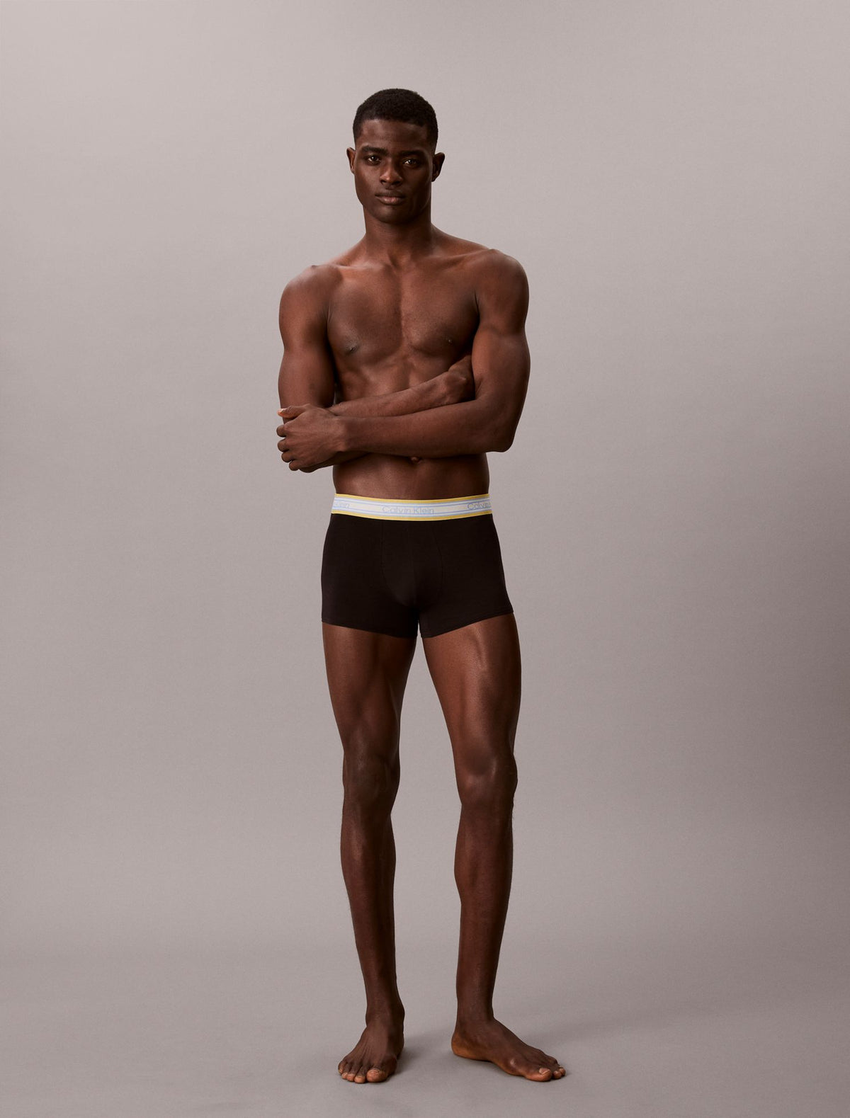 Icon Cotton Stretch Stripe 3-Pack Trunk - Calvin Klein Underwear