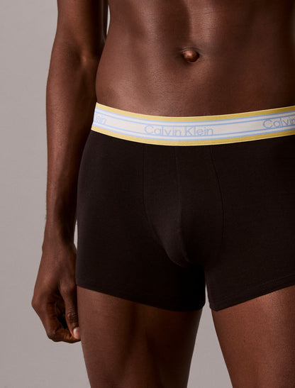 Icon Cotton Stretch Stripe 3-Pack Trunk - Calvin Klein Underwear