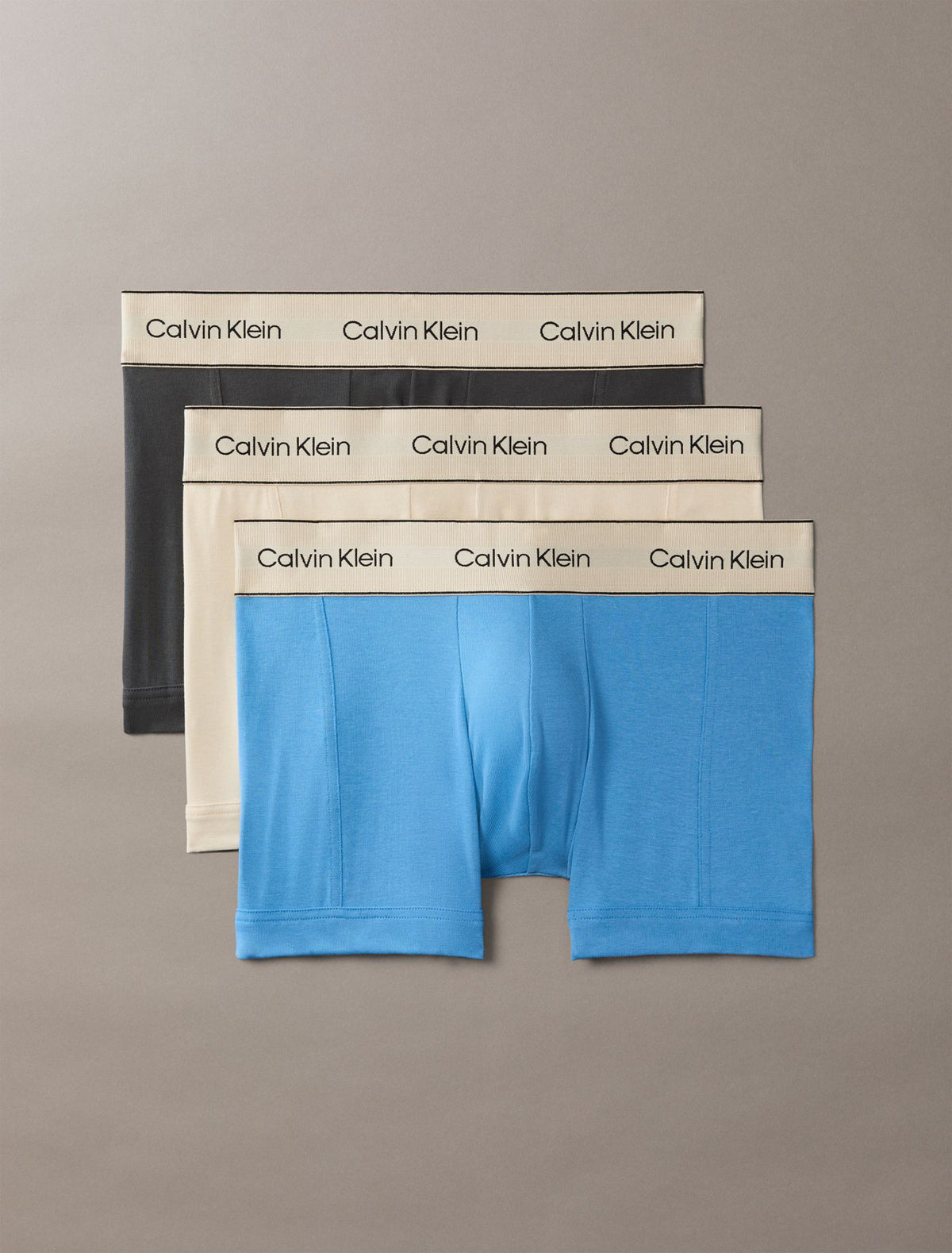 Heritage Cotton Stretch 3-Pack Trunk - Calvin Klein Underwear