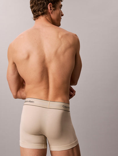 Heritage Cotton Stretch 3-Pack Trunk - Calvin Klein Underwear