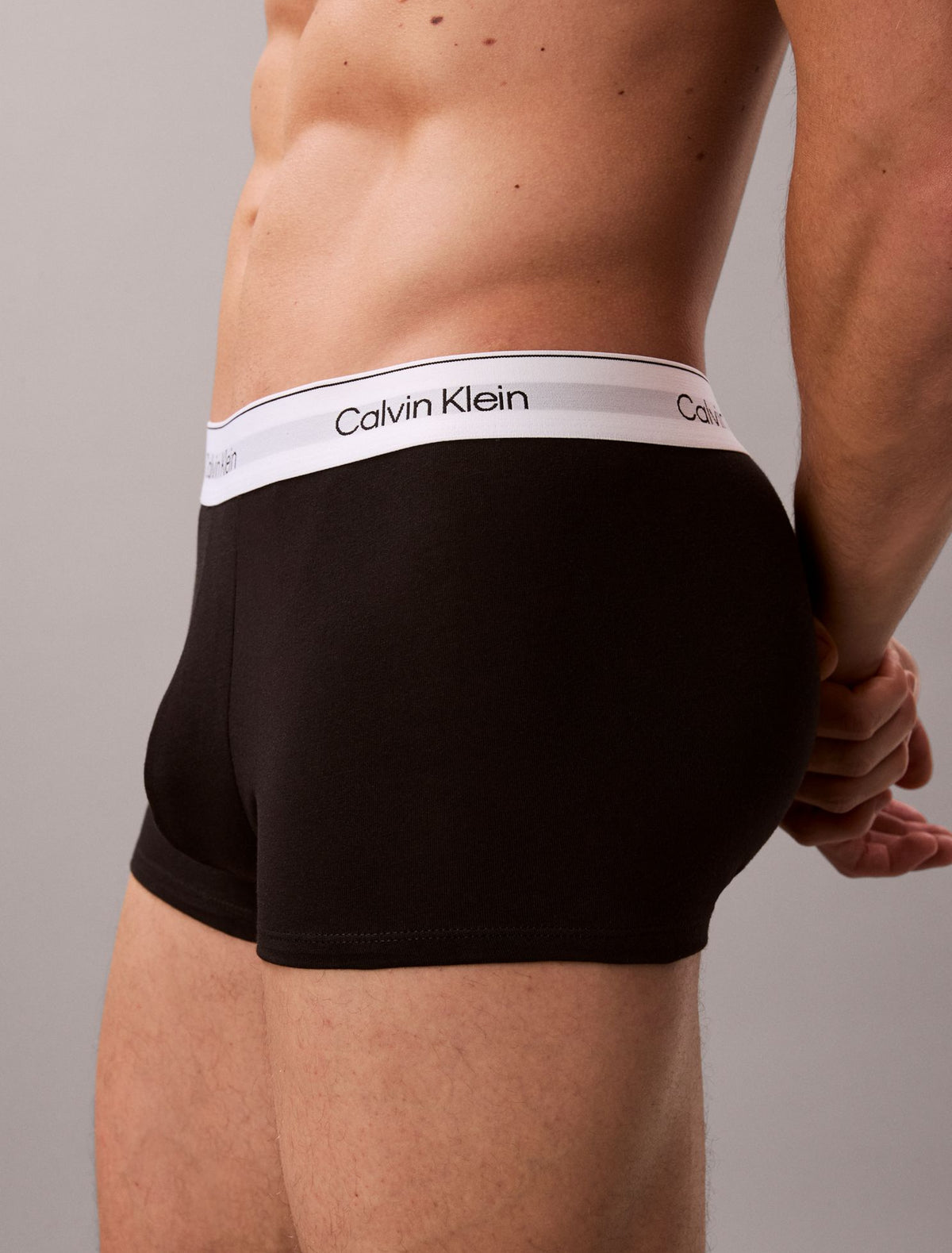 Icon Cotton Stretch 3-Pack Low Rise Trunk - Calvin Klein Underwear