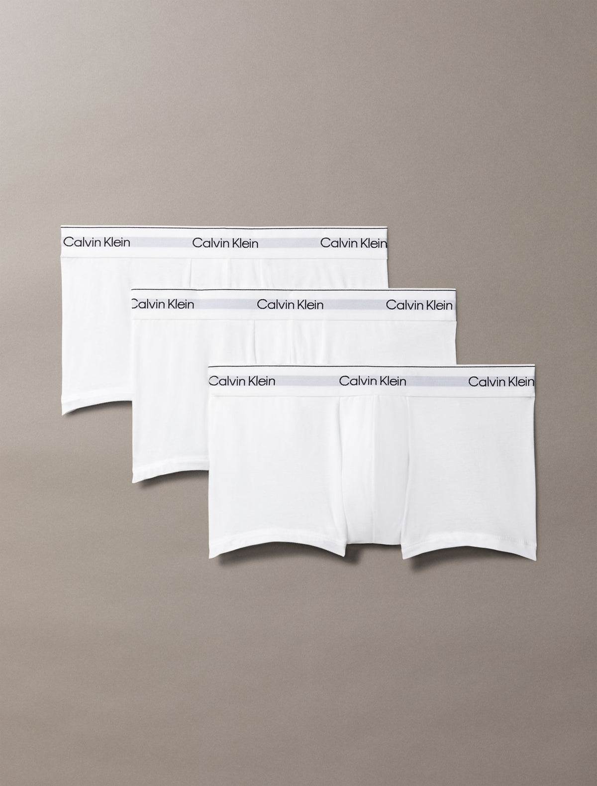 Icon Cotton Stretch 3-Pack Low Rise Trunk - Calvin Klein Underwear