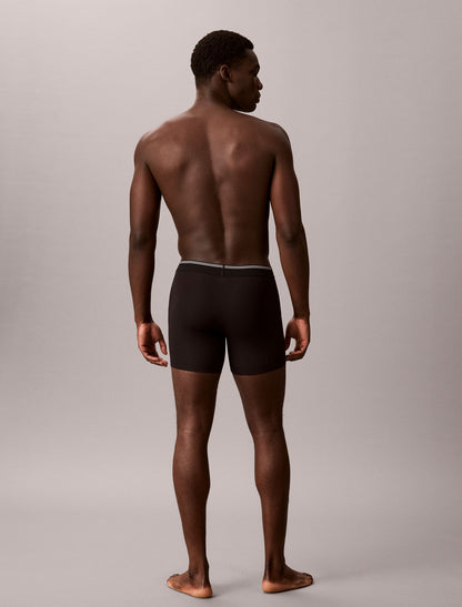 Graphic Monogram Microfiber Stretch Rib Boxer Brief - Calvin Klein Underwear