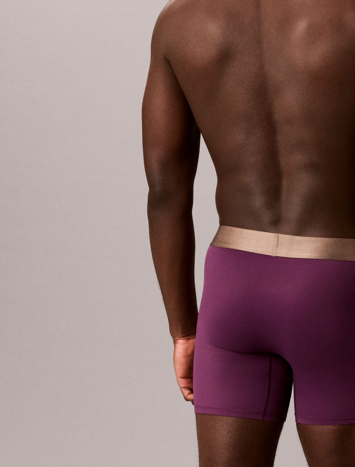 Brushed Microfiber Stretch Bronze Boxer Brief - Calvin Klein Underwear