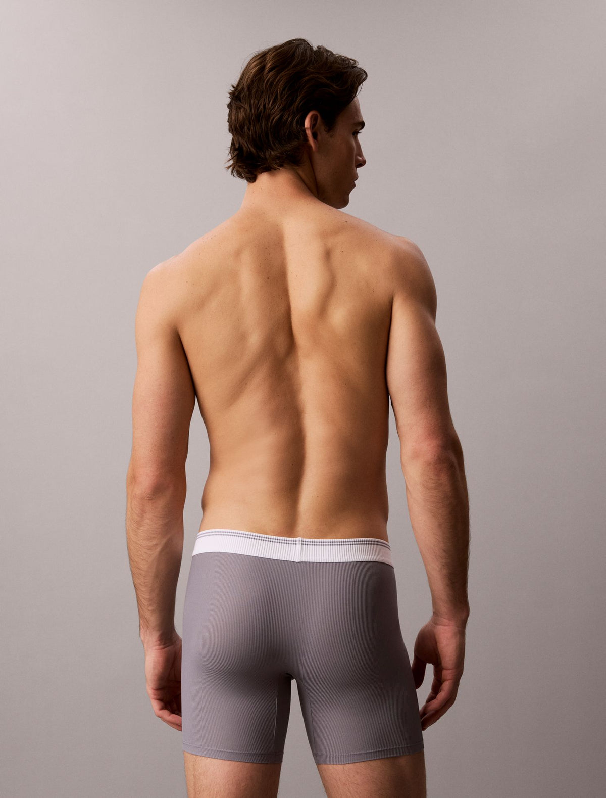 Graphic Monogram Microfiber Stretch Rib Boxer Brief - Calvin Klein Underwear