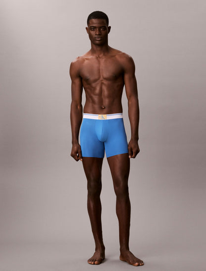 Graphic Monogram Microfiber Stretch Rib Boxer Brief - Calvin Klein Underwear