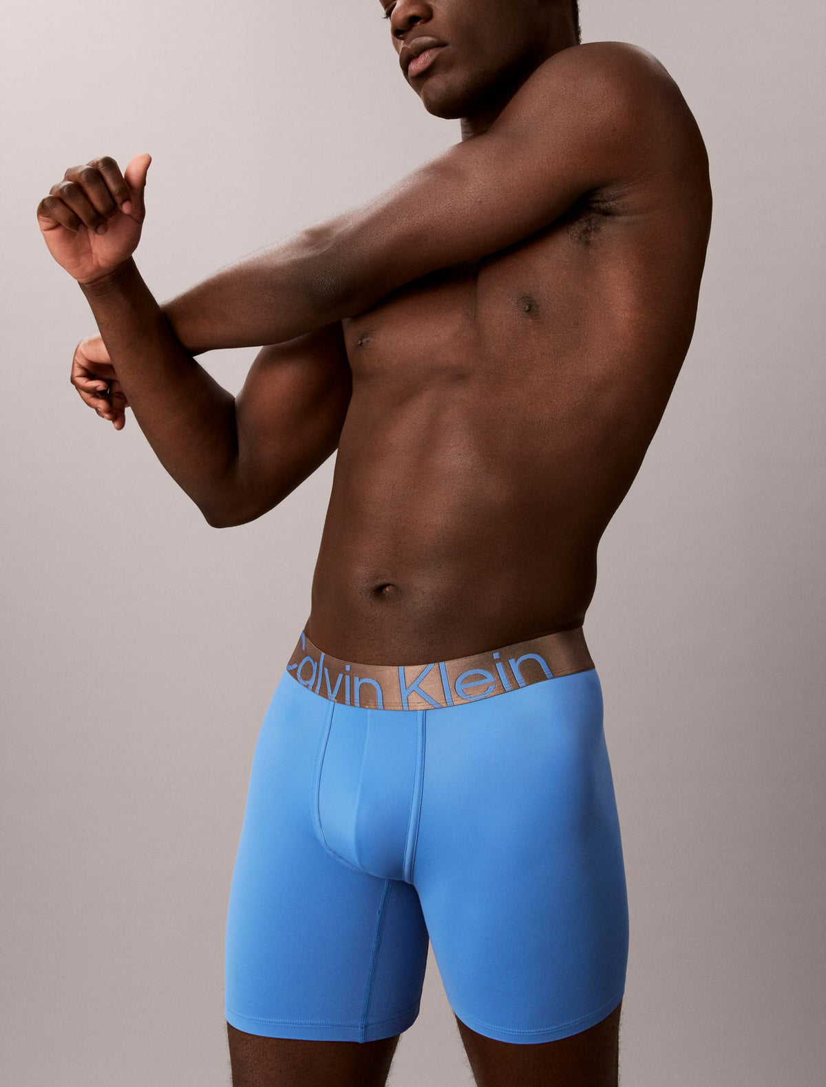 Brushed Microfiber Stretch Bronze Boxer Brief - Calvin Klein Underwear