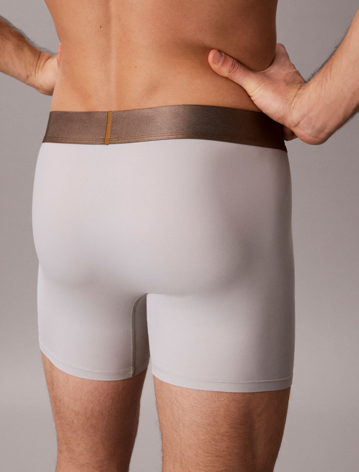 Brushed Microfiber Stretch Bronze Boxer Brief - Calvin Klein Underwear