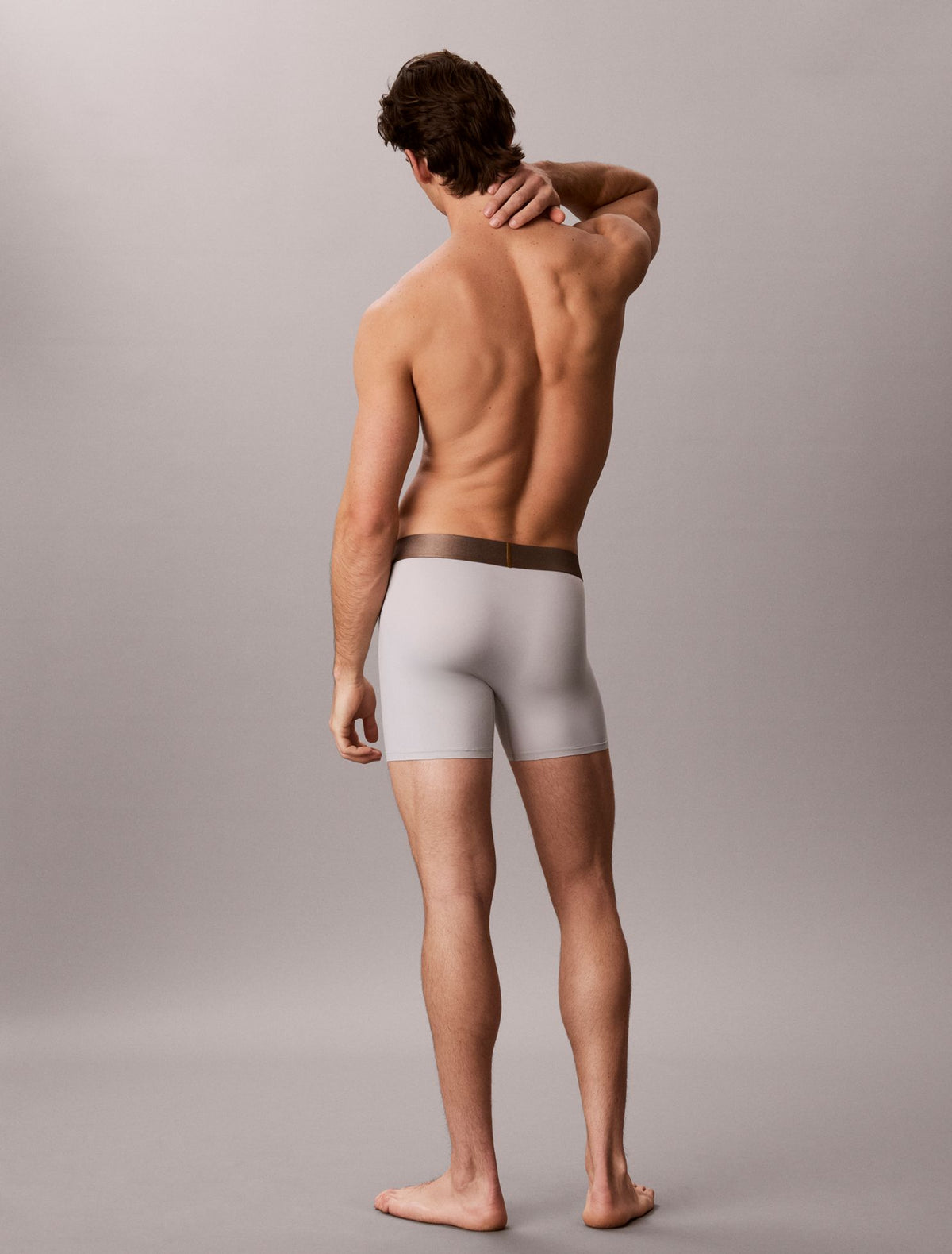 Brushed Microfiber Stretch Bronze Boxer Brief - Calvin Klein Underwear