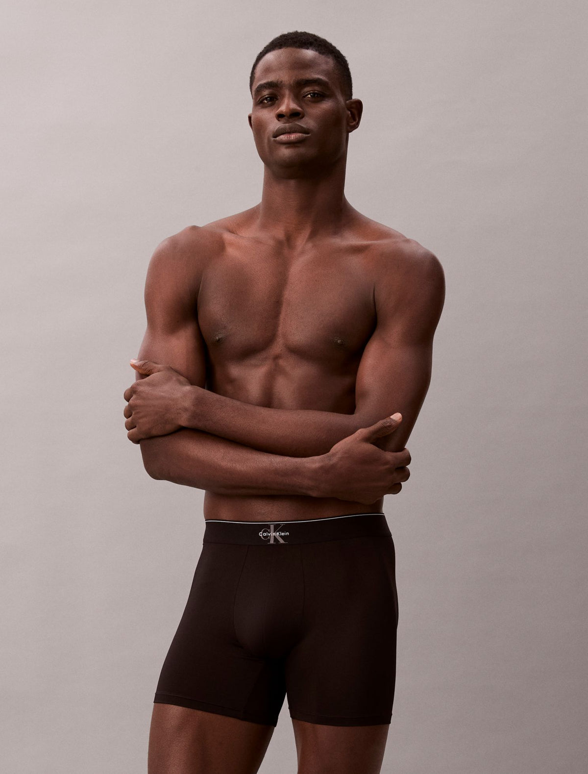 Graphic Monogram Microfiber Stretch Boxer Brief - Calvin Klein Underwear