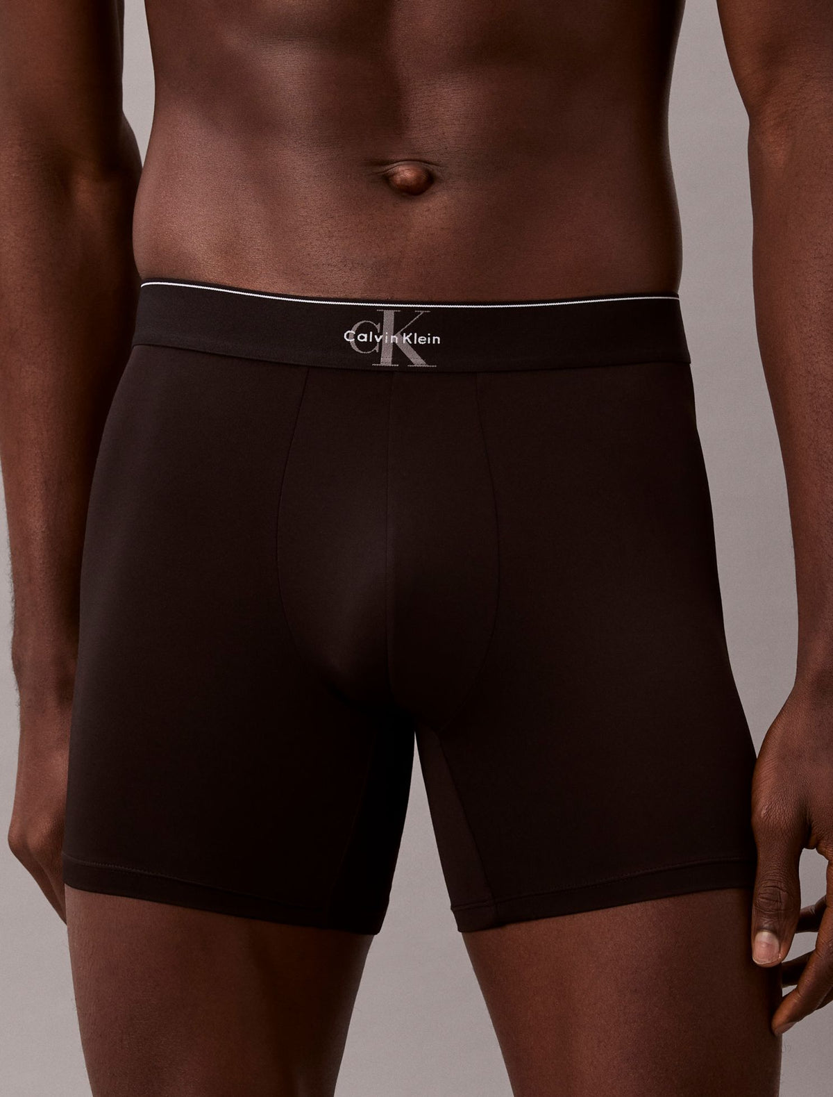 Graphic Monogram Microfiber Stretch Boxer Brief - Calvin Klein Underwear