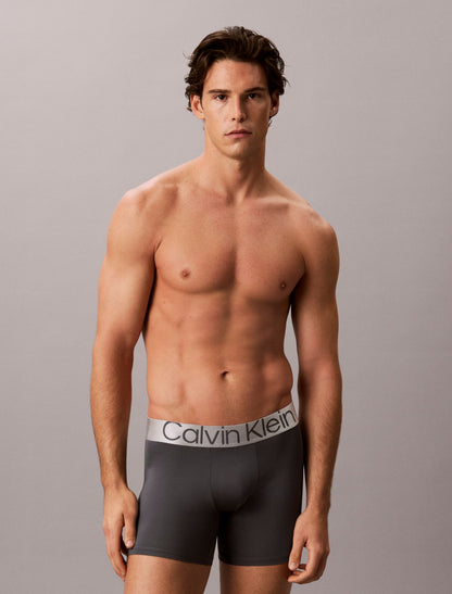Microfiber Stretch Steel Boxer Brief - Calvin Klein Underwear