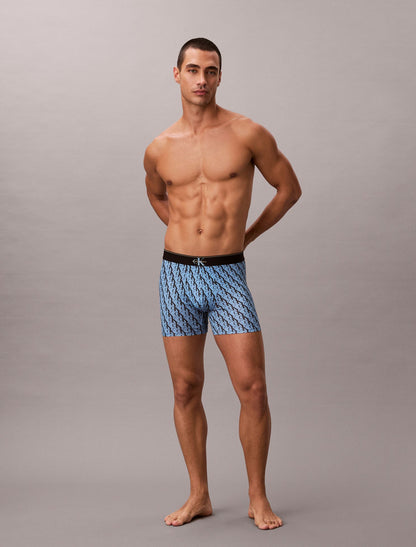 Graphic Monogram Microfiber Stretch Boxer Brief - Calvin Klein Underwear