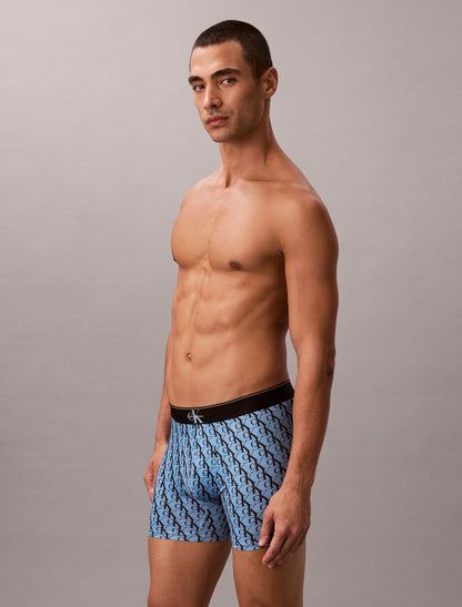 Graphic Monogram Microfiber Stretch Boxer Brief - Calvin Klein Underwear
