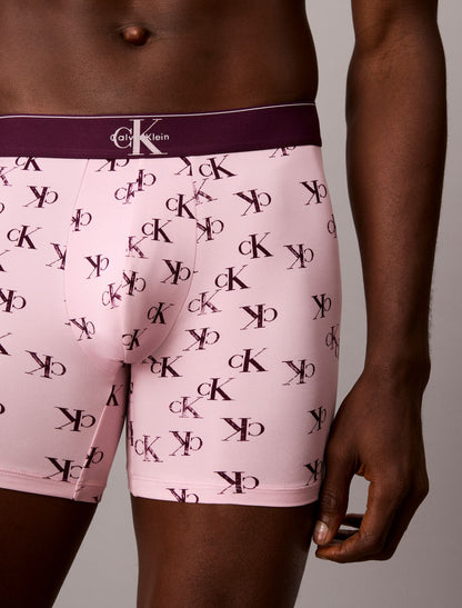 Graphic Monogram Microfiber Stretch Boxer Brief - Calvin Klein Underwear