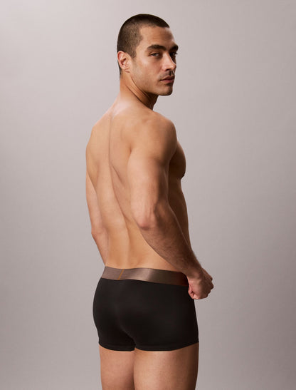 Brushed Microfiber Stretch Bronze Low Rise Trunk - Calvin Klein Underwear
