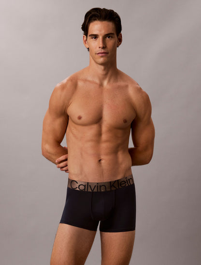 Brushed Microfiber Stretch Bronze Low Rise Trunk - Calvin Klein Underwear