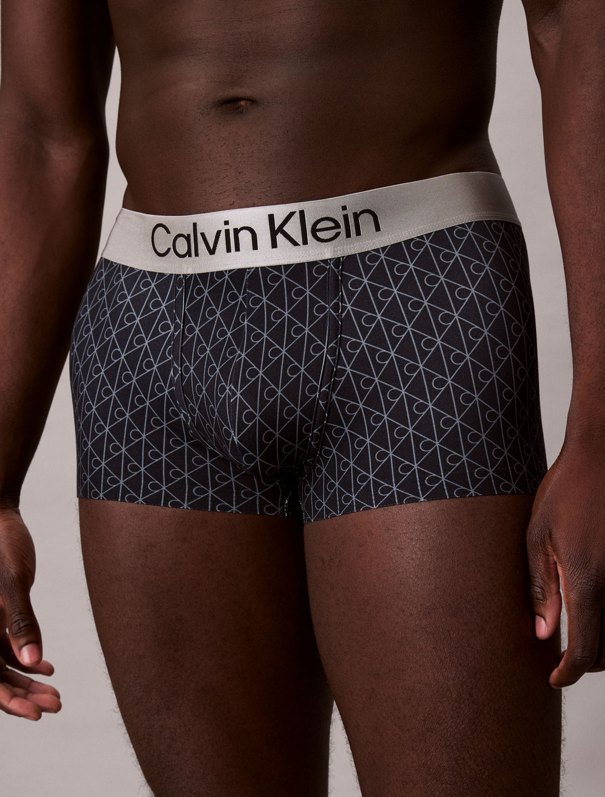 Brushed Microfiber Stretch Low Rise Trunk - Calvin Klein Underwear