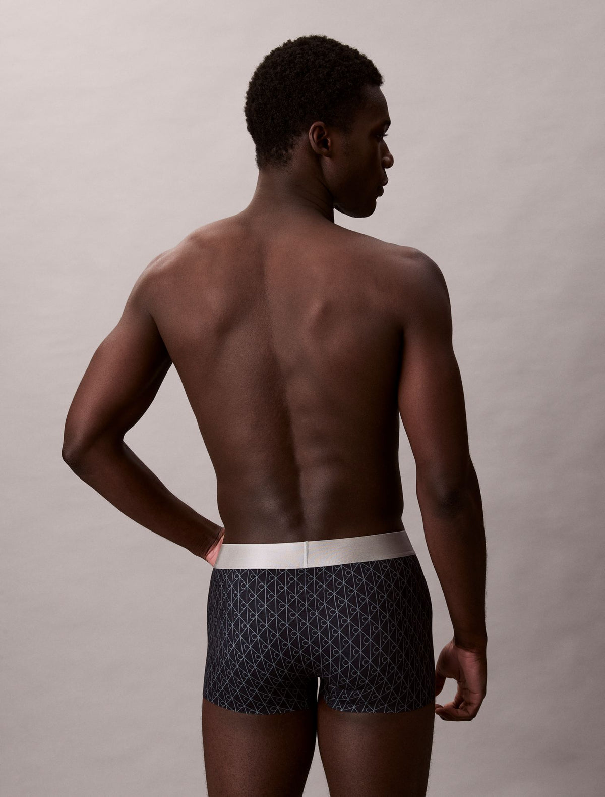 Brushed Microfiber Stretch Low Rise Trunk - Calvin Klein Underwear