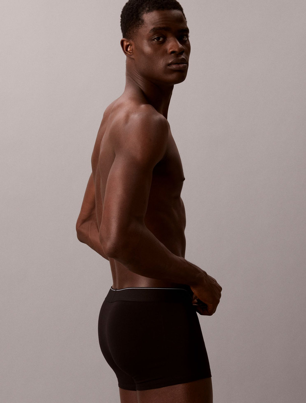 Graphic Monogram Cotton Stretch 3-Pack Trunk - Calvin Klein Underwear