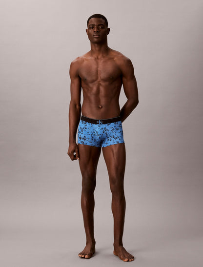 Graphic Monogram Microfiber Stretch Low Rise Trunk - Calvin Klein Underwear