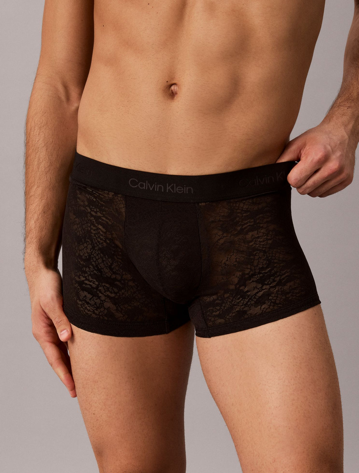 Sculpt Lace Low Rise Trunk - Calvin Klein Underwear