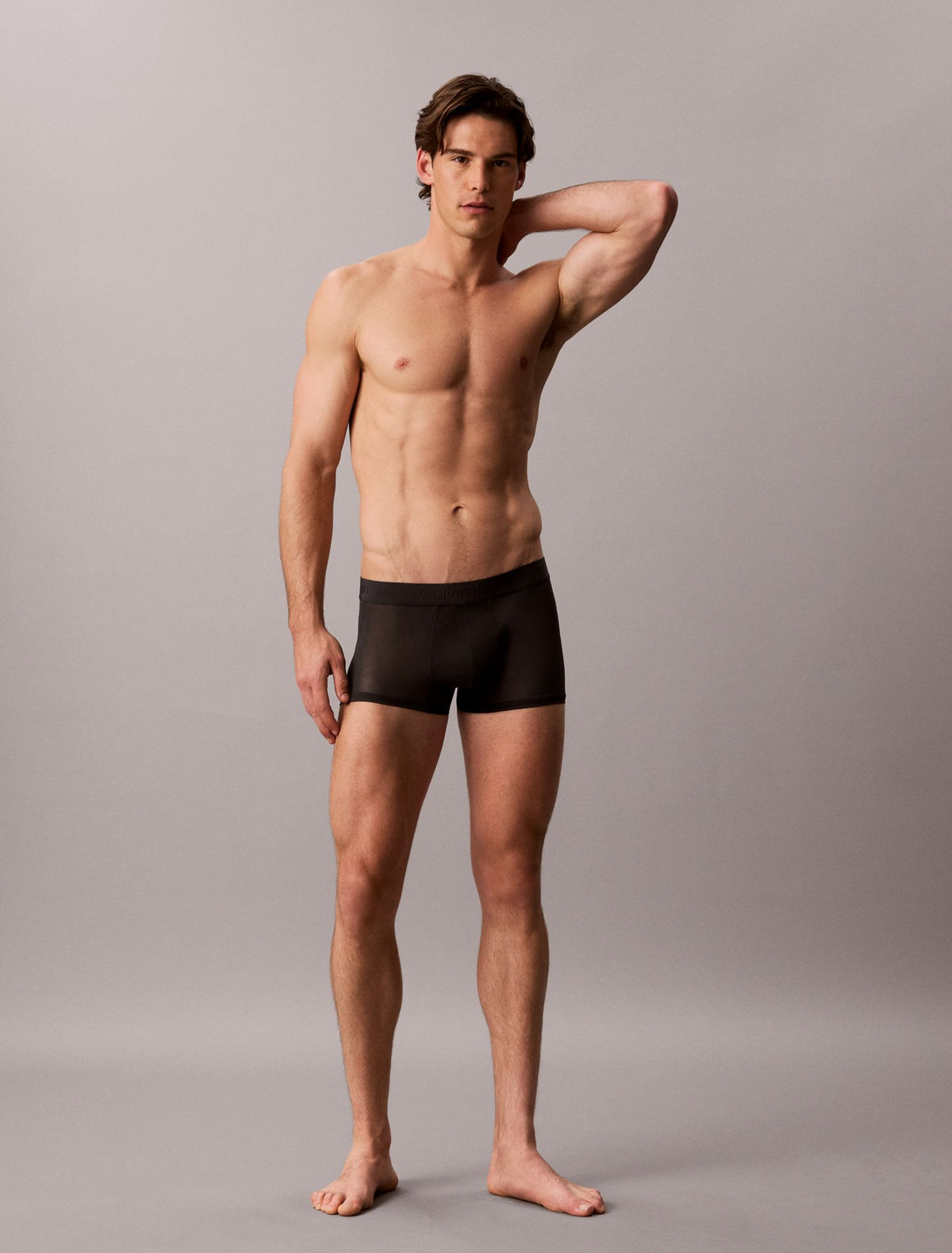 CK Black Sheer Mesh Trunk - Calvin Klein Underwear