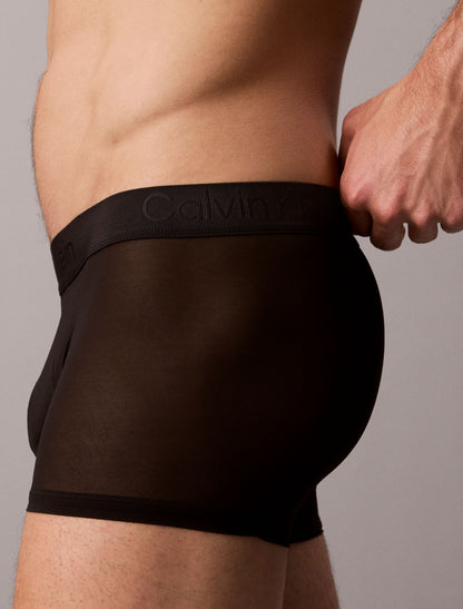 CK Black Sheer Mesh Trunk - Calvin Klein Underwear