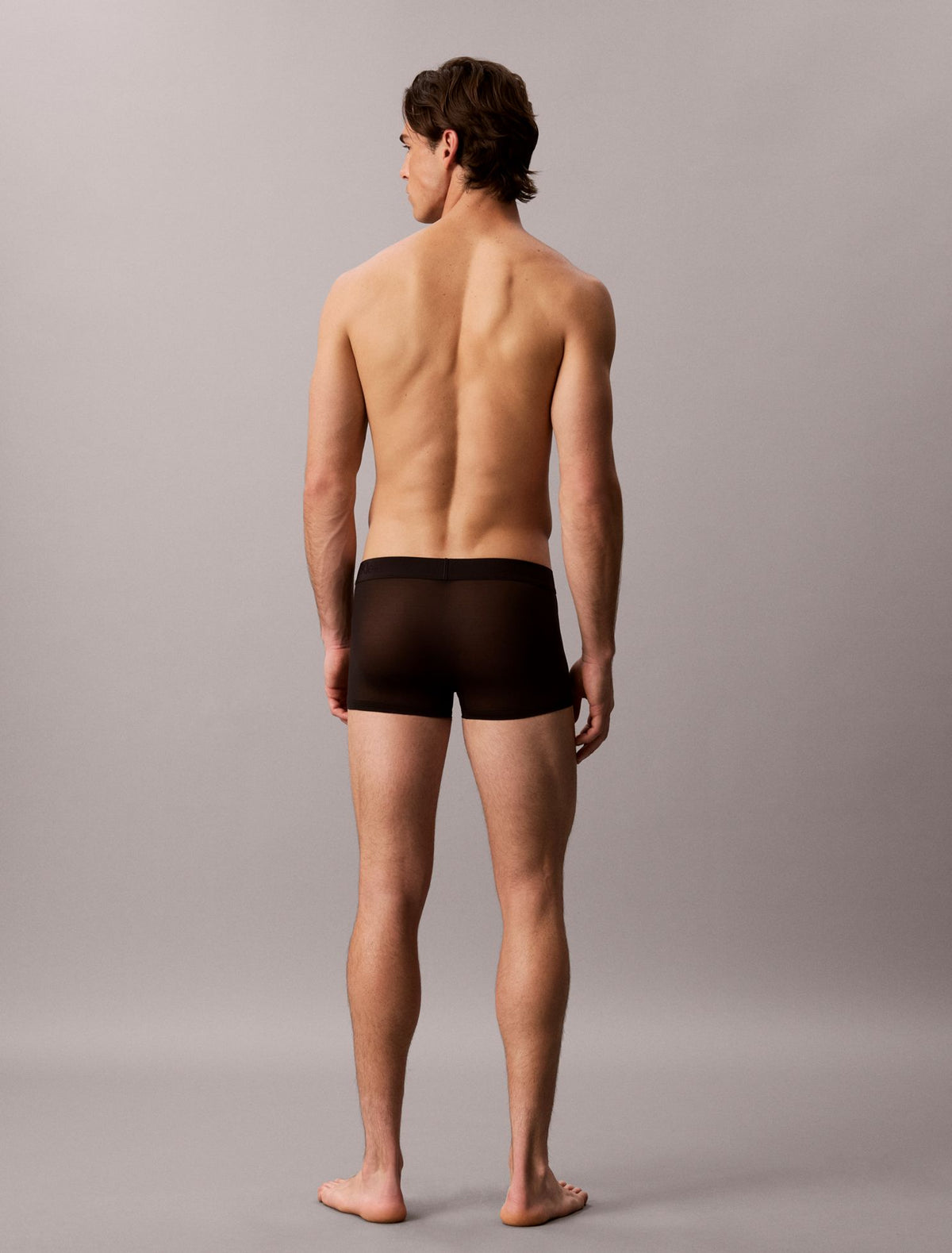 CK Black Sheer Mesh Trunk - Calvin Klein Underwear