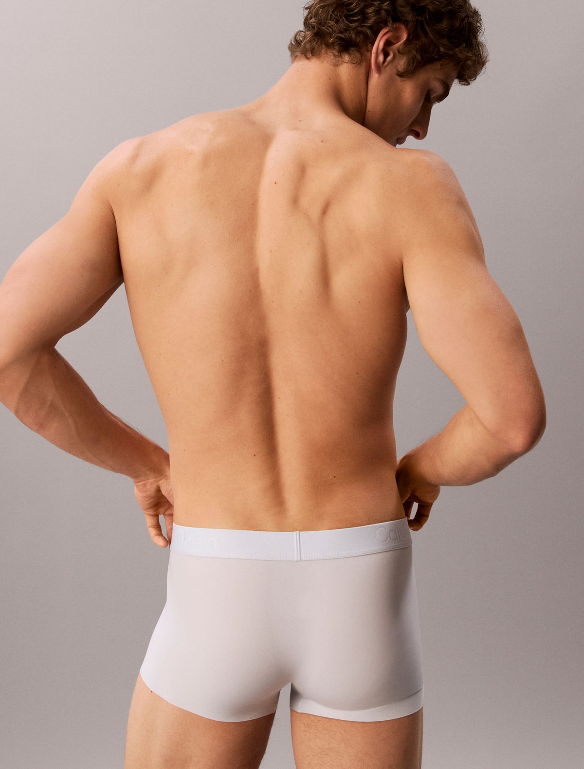 CK Black Microfiber Stretch Low Rise Trunk - Calvin Klein Underwear