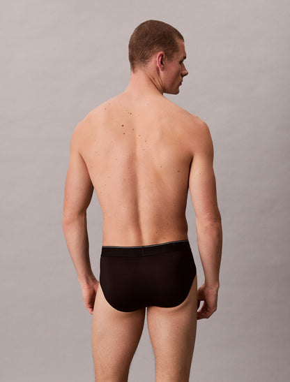 Graphic Monogram Microfiber Stretch Hip Brief - Calvin Klein Underwear