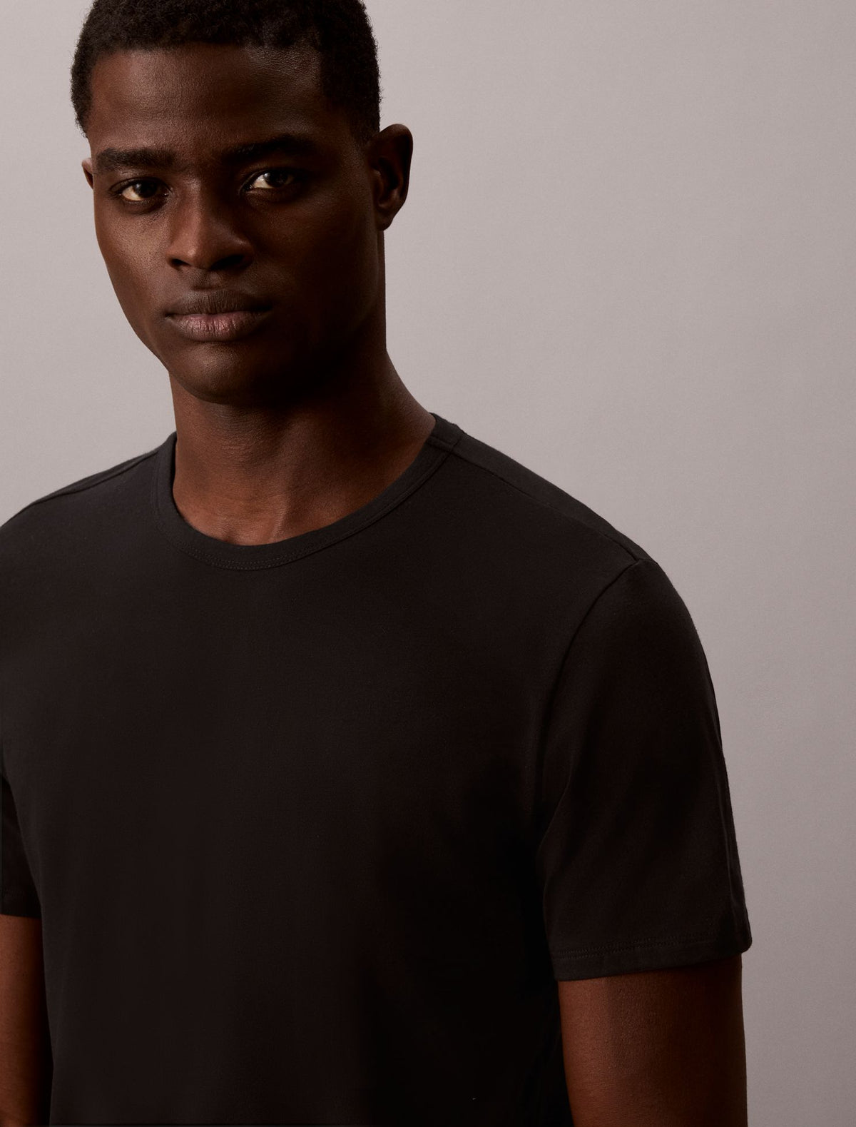 Cotton Stretch Blend 3-Pack Slim Fit Crewneck T-Shirt - Calvin Klein Underwear